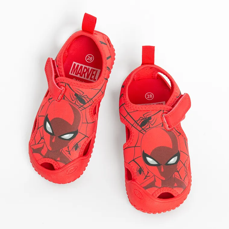 Cool Club, Sandale pentru baieti, rosu, imprimeu Spider-Man