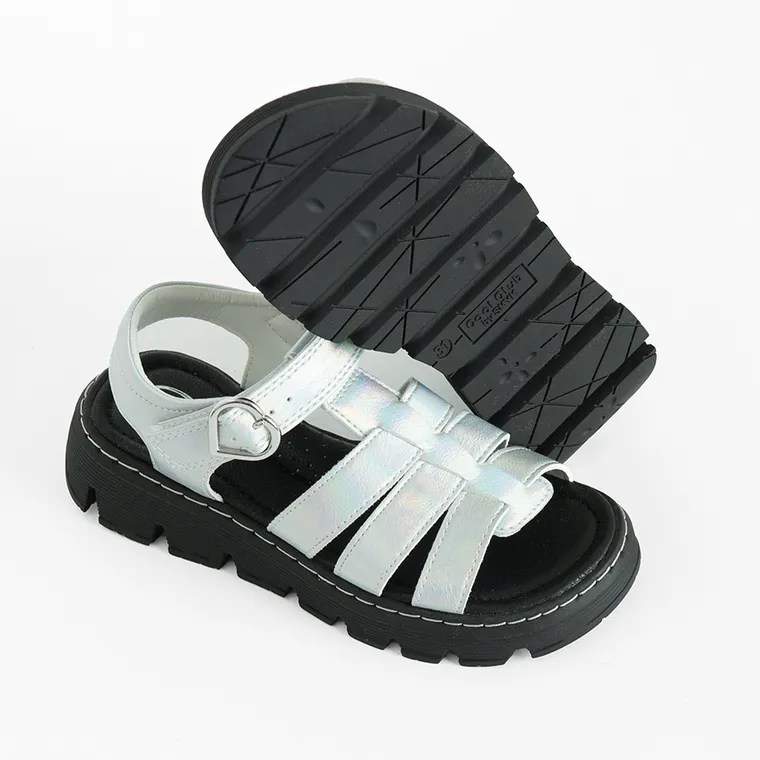 Cool Club, Sandale pentru fete, argintiu