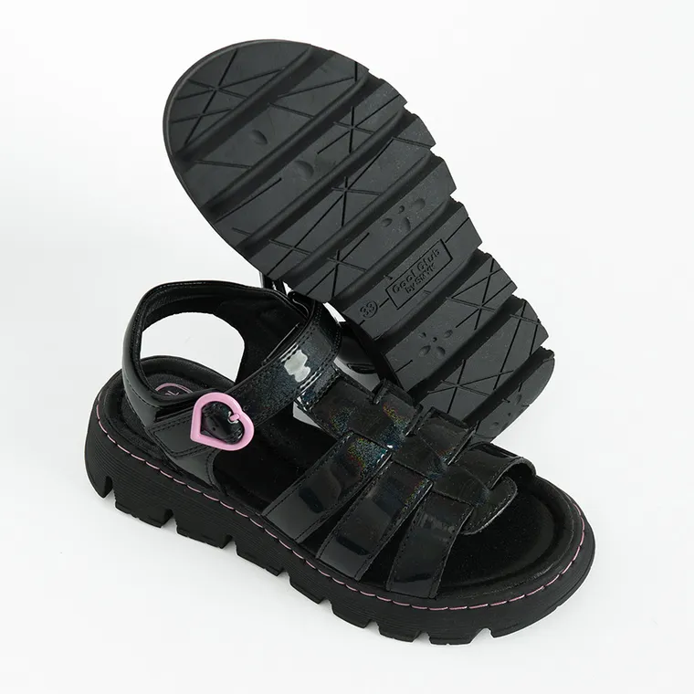 Cool Club, Sandale pentru fete, negru