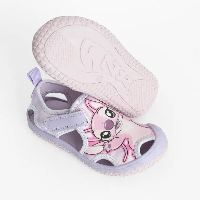 Cool Club, Sandale pentru fete, violet, imprimeu Lilo si Stitch