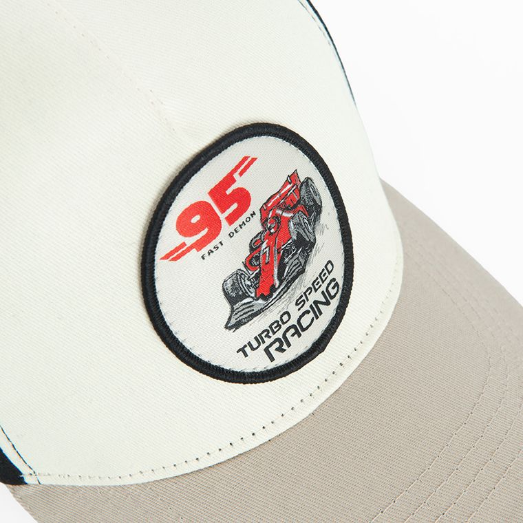 Cool Club, Sapca pentru baieti, bej-negru