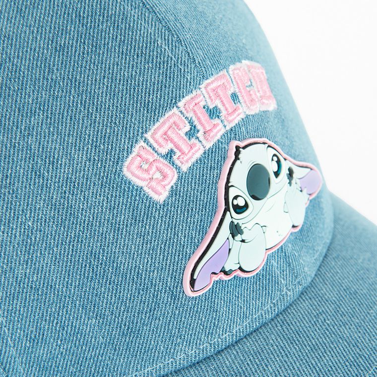Cool Club, Sapca pentru fete, albastru, imprimeu Lilo si Stitch