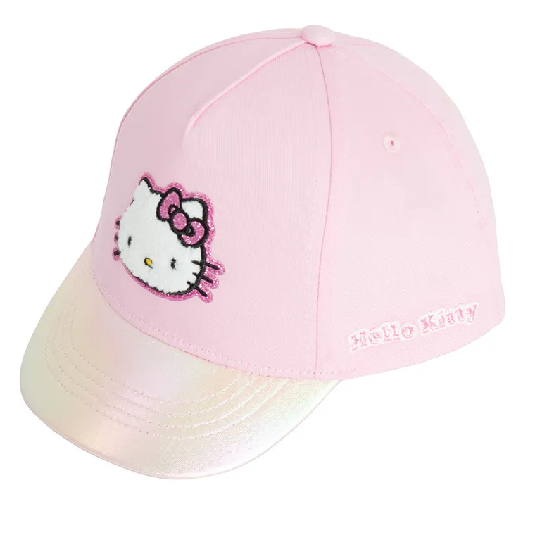 Cool Club, Sapca pentru fete, roz, imprimeu Hello Kitty