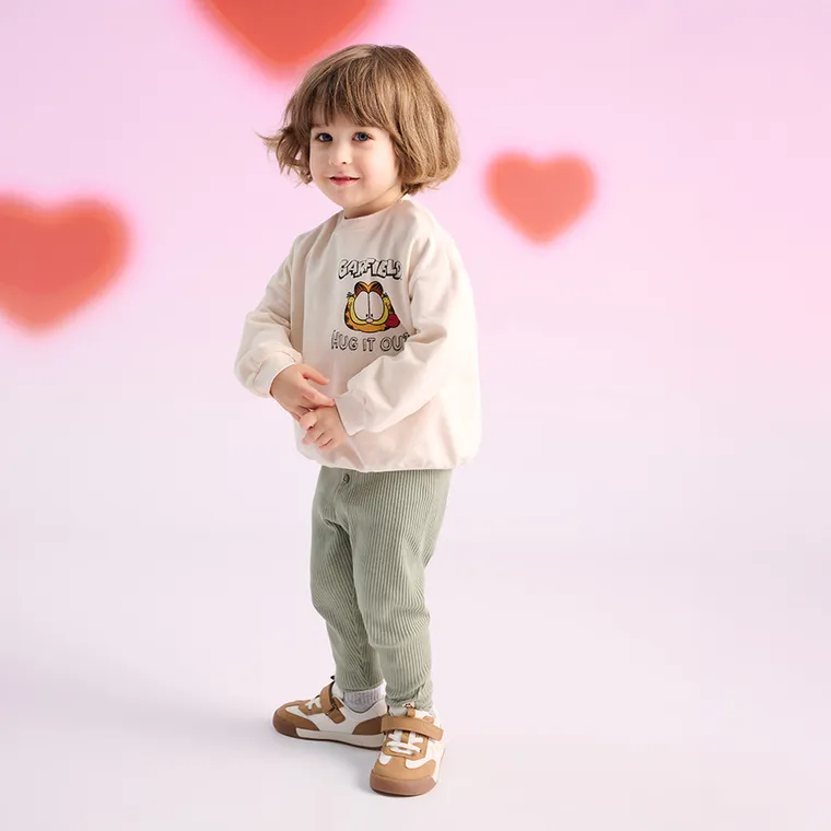 Cool Club, Set pentru baieti, Bluza, Body cu maneca scurta, Colanti, mix, imprimeu Garfield