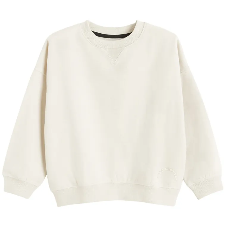 Cool Club, Set pentru baieti, Bluza calduros, Pantaloni scurti, bej