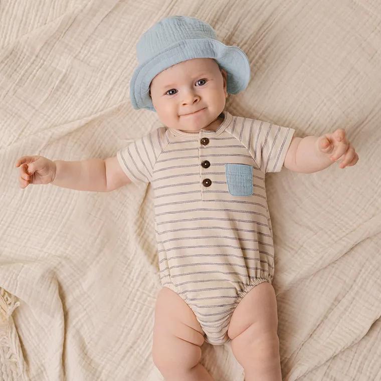 Cool Club, Set pentru baieti, Body cu maneca scurta, Palarie, mix