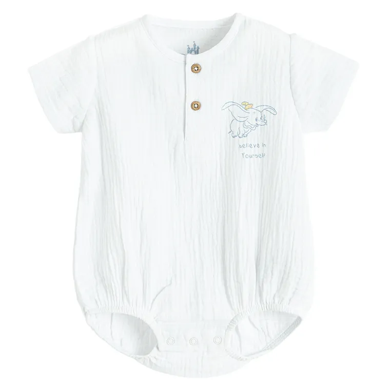 Cool Club, Set pentru baieti, Body cu maneca scurta, Pantaloni scurti, bloomers, mix, imprimeu Dumbo