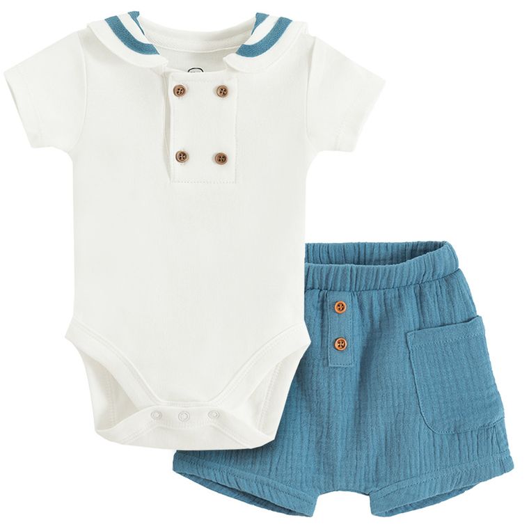 Cool Club, Set pentru baieti, Body cu maneca scurta, Pantaloni scurti, mix