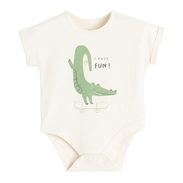 Cool Club, Set pentru baieti, Body cu maneca scurta, Pantaloni scurti, mix