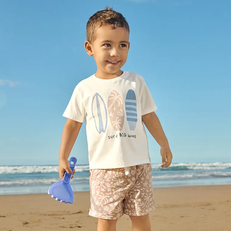 Cool Club, Set pentru baieti, Tricou, Pantaloni scurti, mix