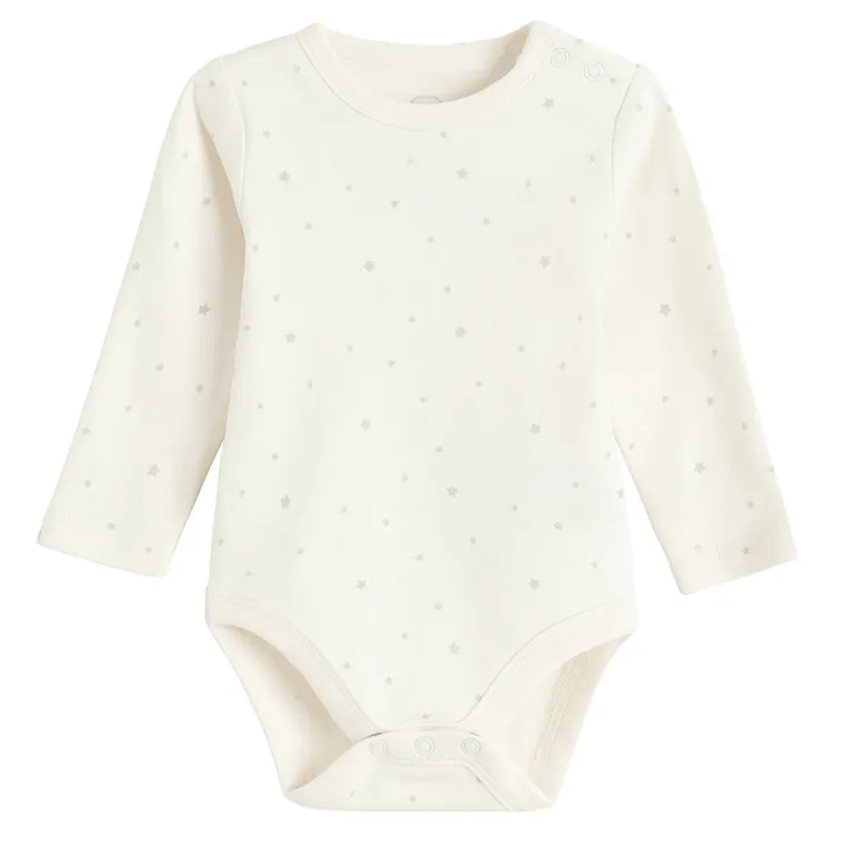 Cool Club, Set pentru bebelusi, Salopeta cu botosei velur, Body cu maneca lunga, mix