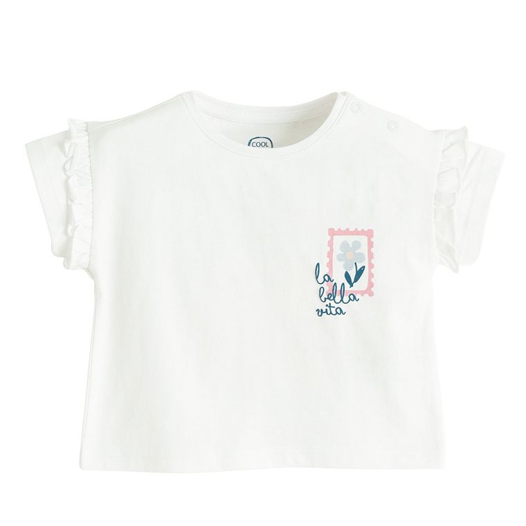 Cool Club, Set pentru fete, Bluza cu maneca scurta, Pantaloni scurti, mix