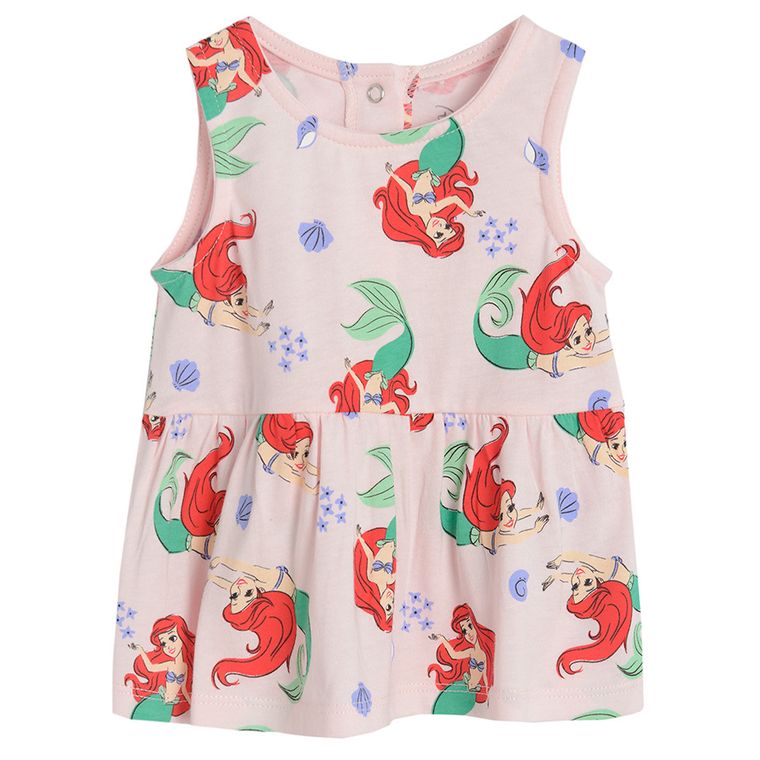 Cool Club, Set pentru fete, Bluza fara maneci, Pantaloni scurti, roz, imprimeu Disney Princess