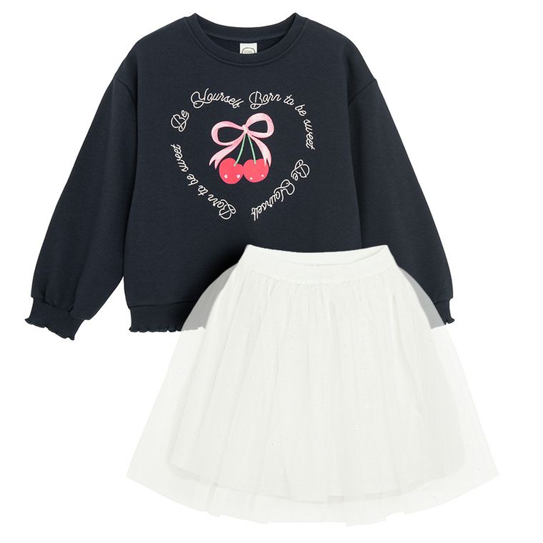 Cool Club, Set pentru fete, Bluza, Fusta, mix