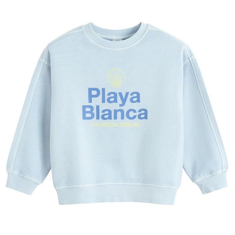 Cool Club, Set pentru fete, Bluza, Pantaloni scurti, albastru