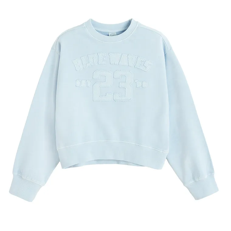 Cool Club, Set pentru fete, Bluza, Pantaloni scurti, albastru