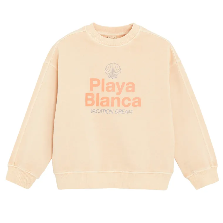 Cool Club, Set pentru fete, Bluza, Pantaloni scurti, portocaliu