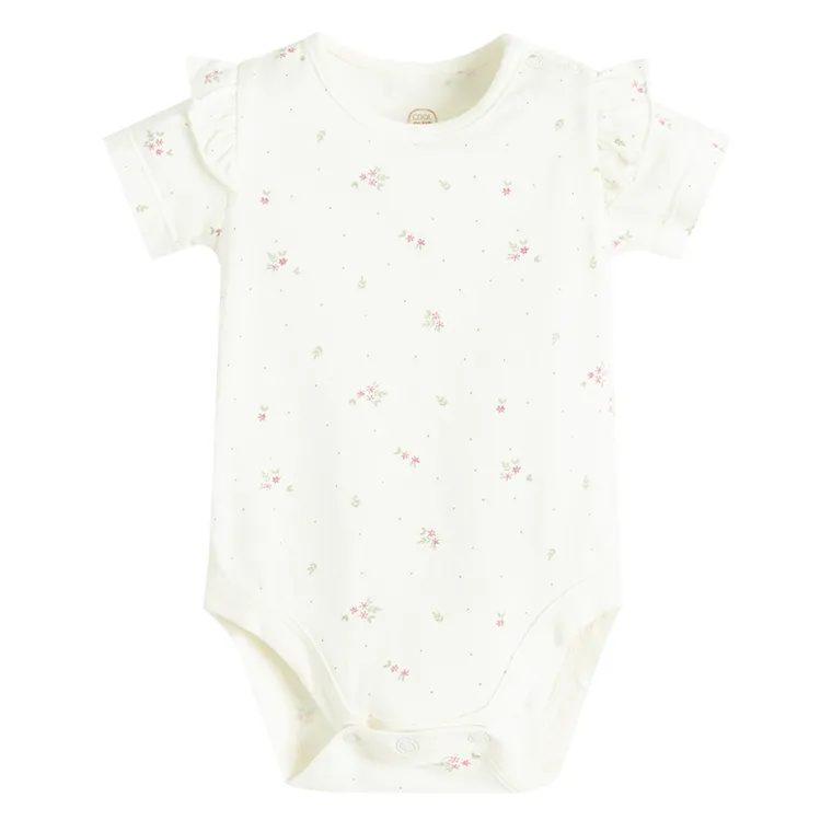 Cool Club, Set pentru fete, Body cu maneca scurta, Pantaloni scurti, muselina, mix