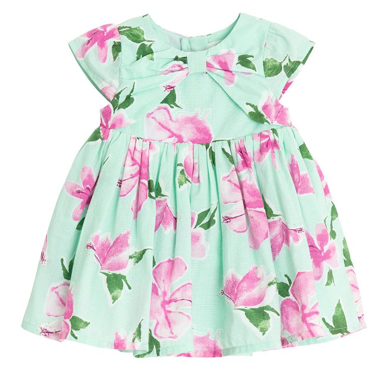 Cool Club, Set pentru fete, Rochie cu maneca scurta, Pantaloni scurti, bloomers, verde
