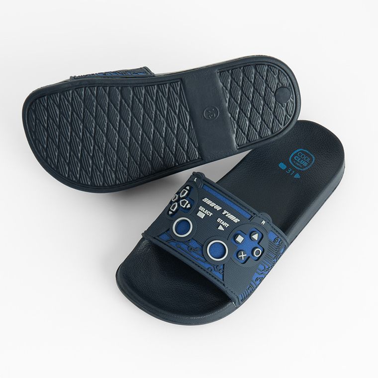 Cool Club, Slapi pentru baieti, bleumarin