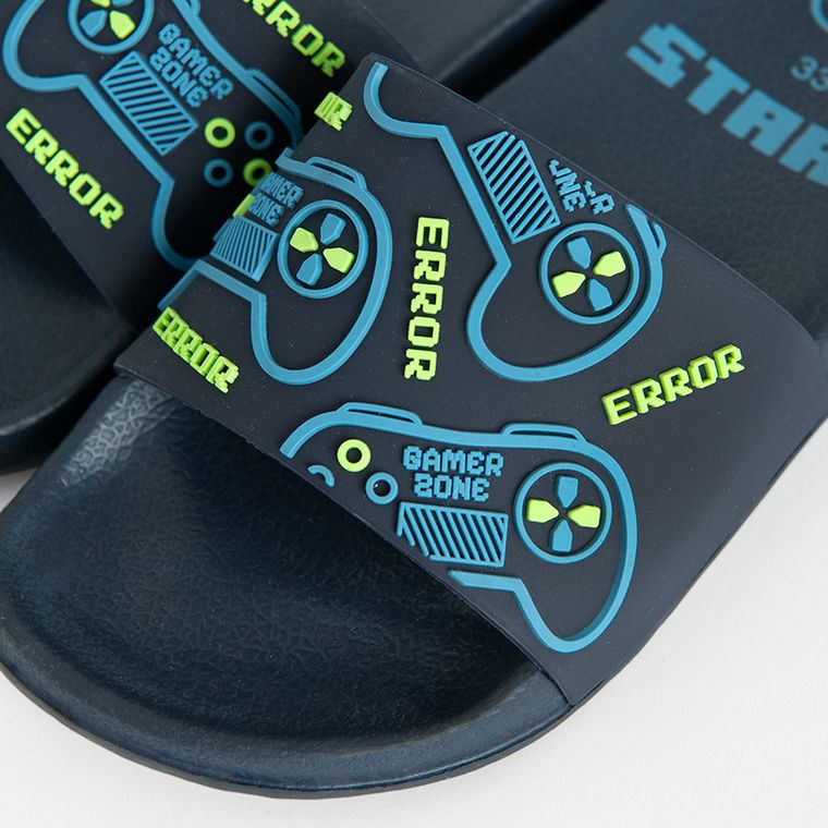 Cool Club, Slapi pentru baieti, bleumarin