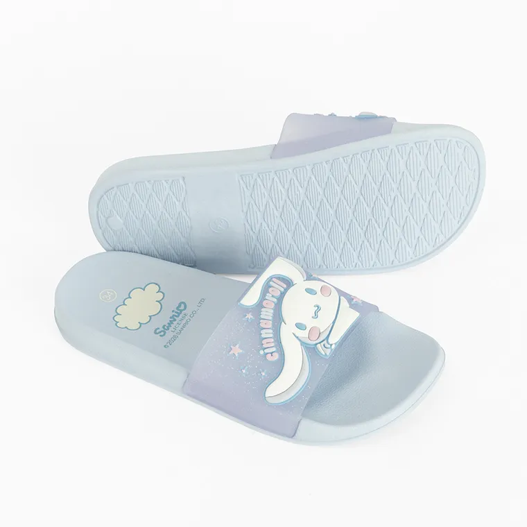 Cool Club, Slapi pentru fete, albastru, imprimeu Hello Kitty and Friends