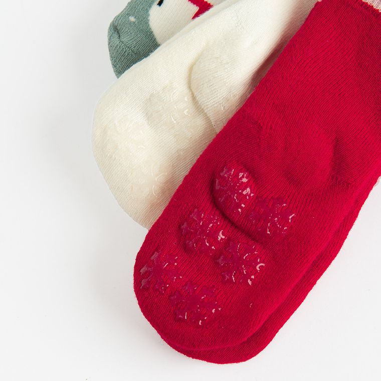 Cool Club, Sosete antiderapante pentru baieti, mix, set, 3 buc.