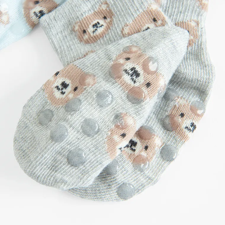 Cool Club, Sosete antiderapante pentru baieti, mix, set, 3 buc.