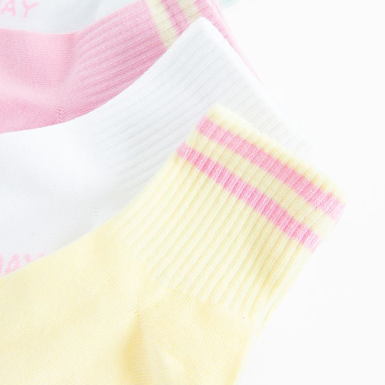 Cool Club, Sosete pentru fete, mix, set, 7 buc.