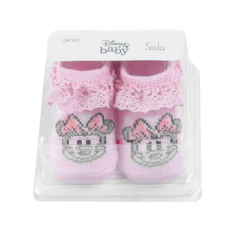 Cool Club, Sosete pentru fete, roz, imprimeu Minnie Mouse