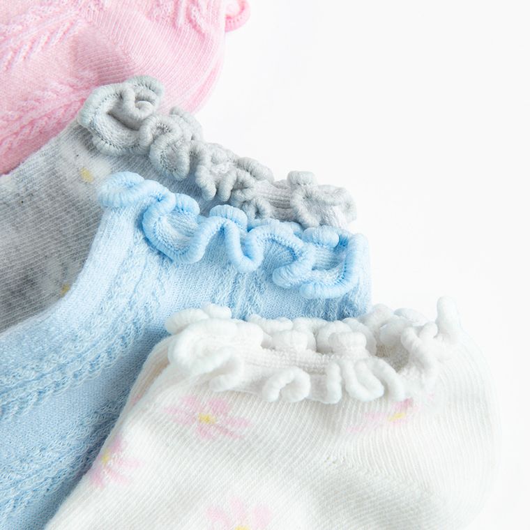 Cool Club, Sosete pentru fete, talpici, mix, set, 5 buc.