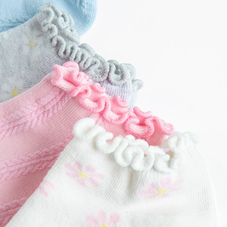 Cool Club, Sosete pentru fete, talpici, mix, set, 5 buc.