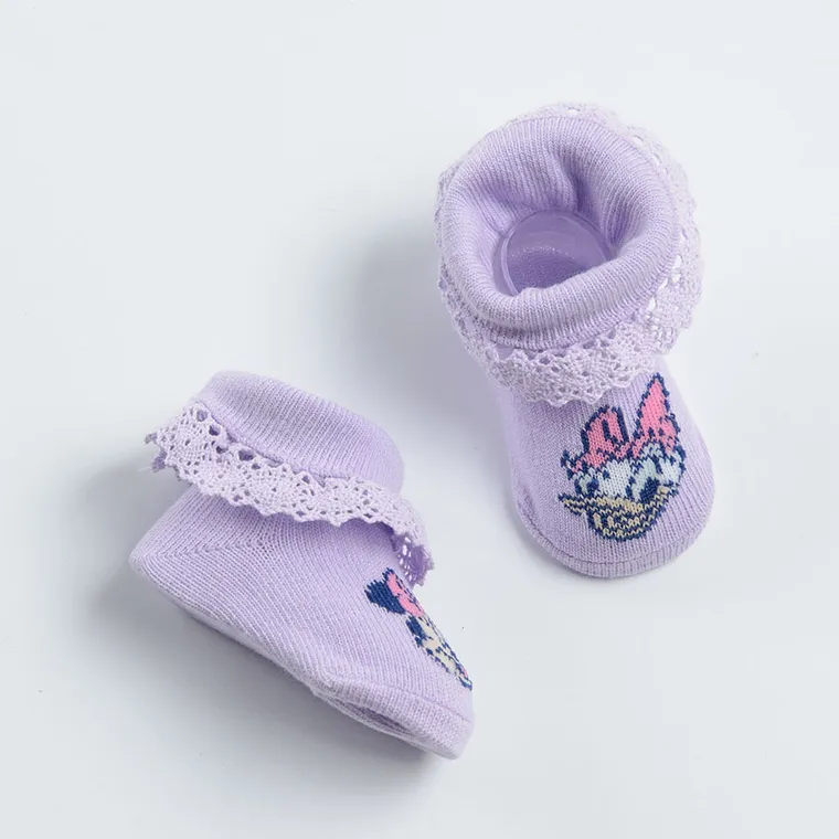 Cool Club, Sosete pentru fete, violet, imprimeu Disney