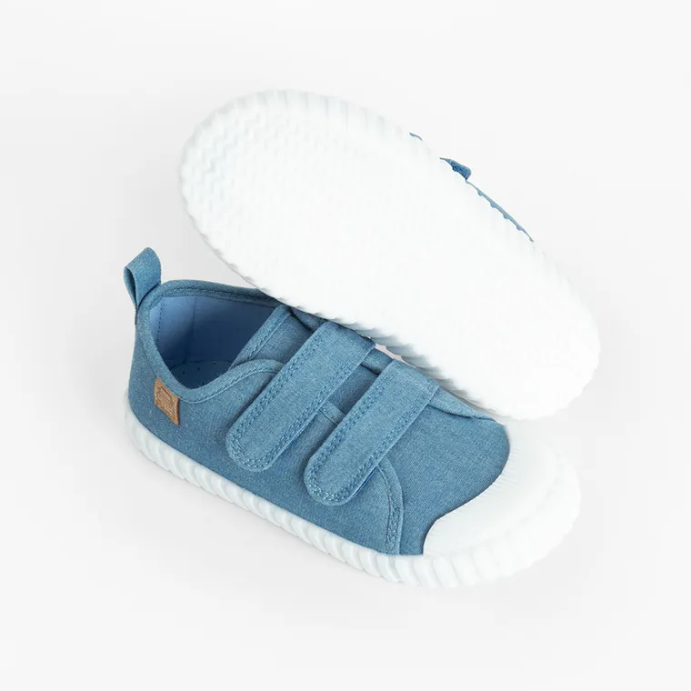 Cool Club, Tenisi pentru copii, albastru, talpa Barefoot