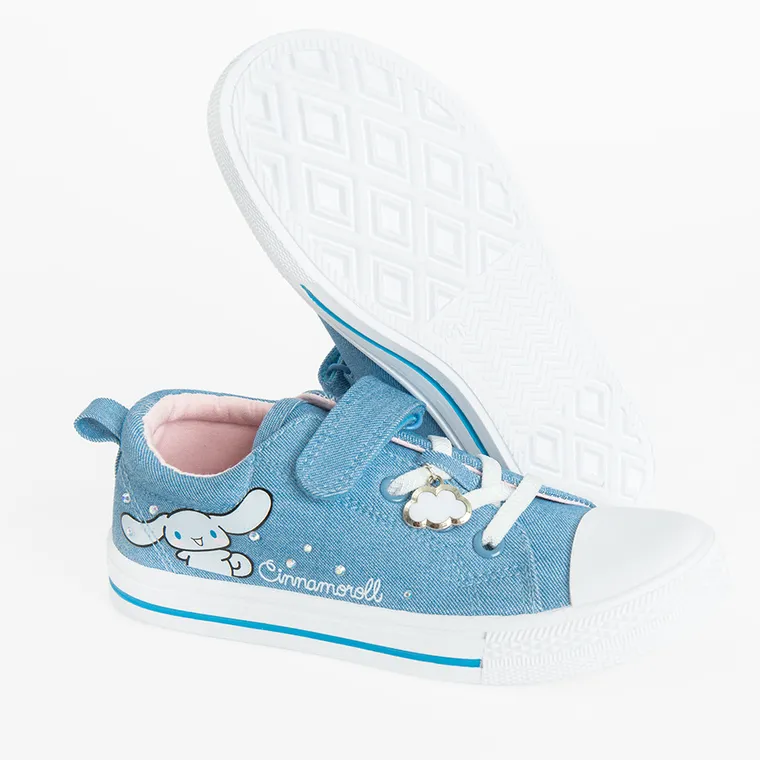 Cool Club, Tenisi pentru fete, albastru, imprimeu Hello Kitty and Friends