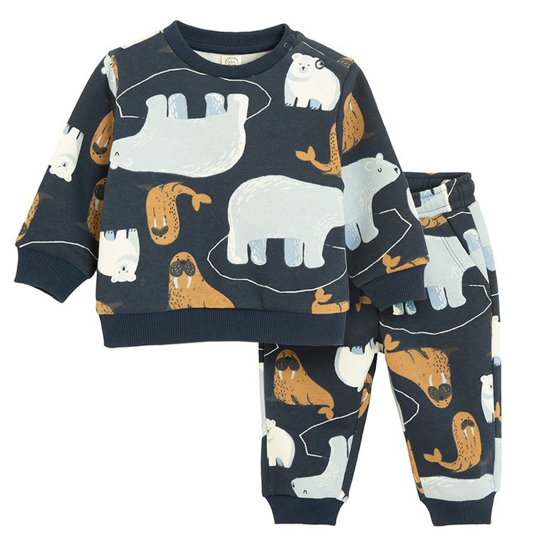 Cool Club, Trening pentru baieti, calduros, bleumarin