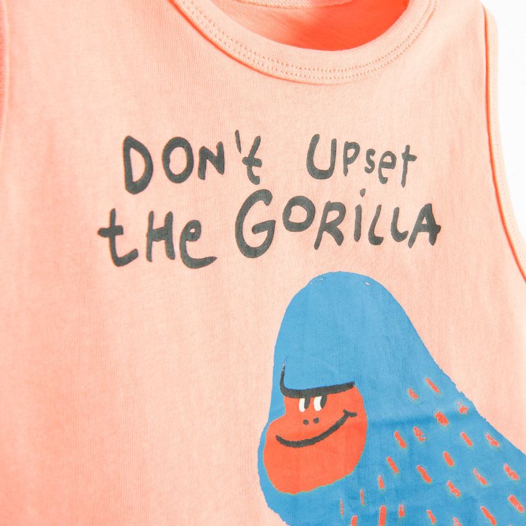Cool Club, Tricou fara maneci pentru baieti, portocaliu