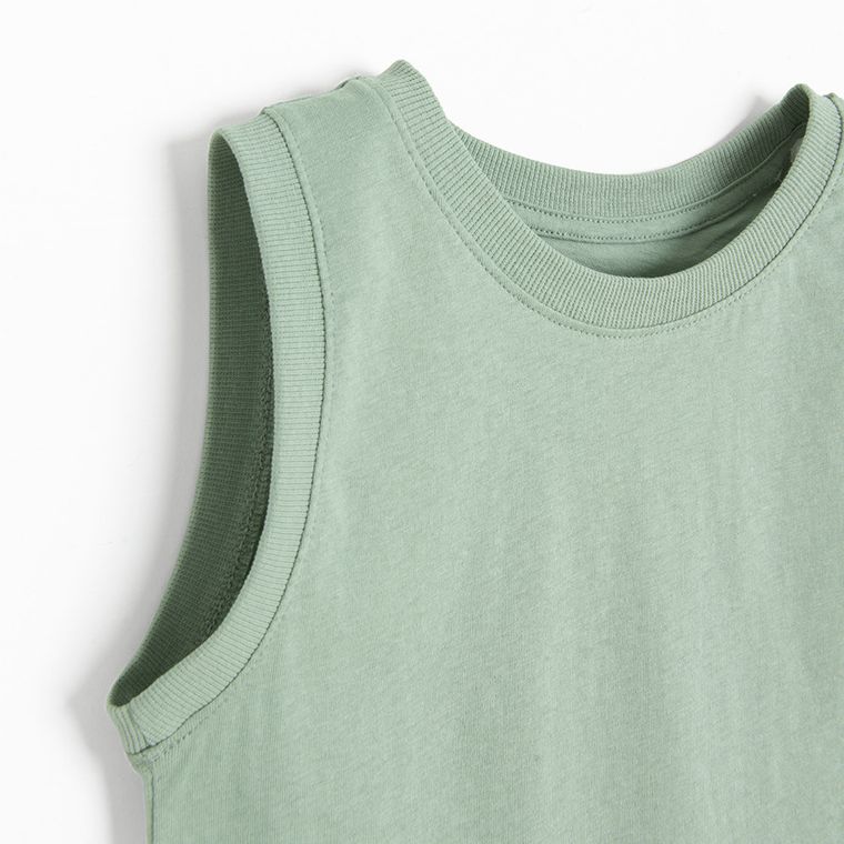 Cool Club, Tricou fara maneci pentru baieti, verde