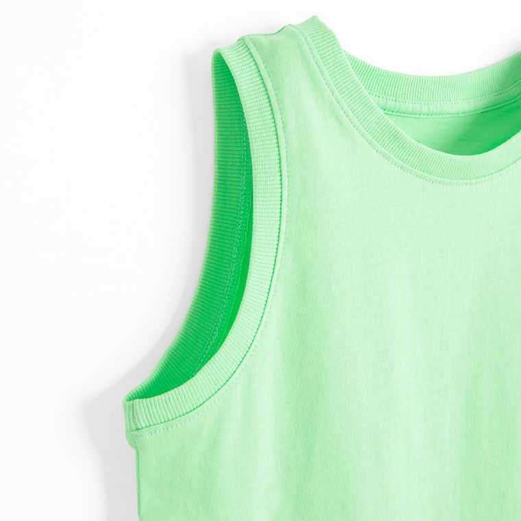 Cool Club, Tricou fara maneci pentru baieti, verde