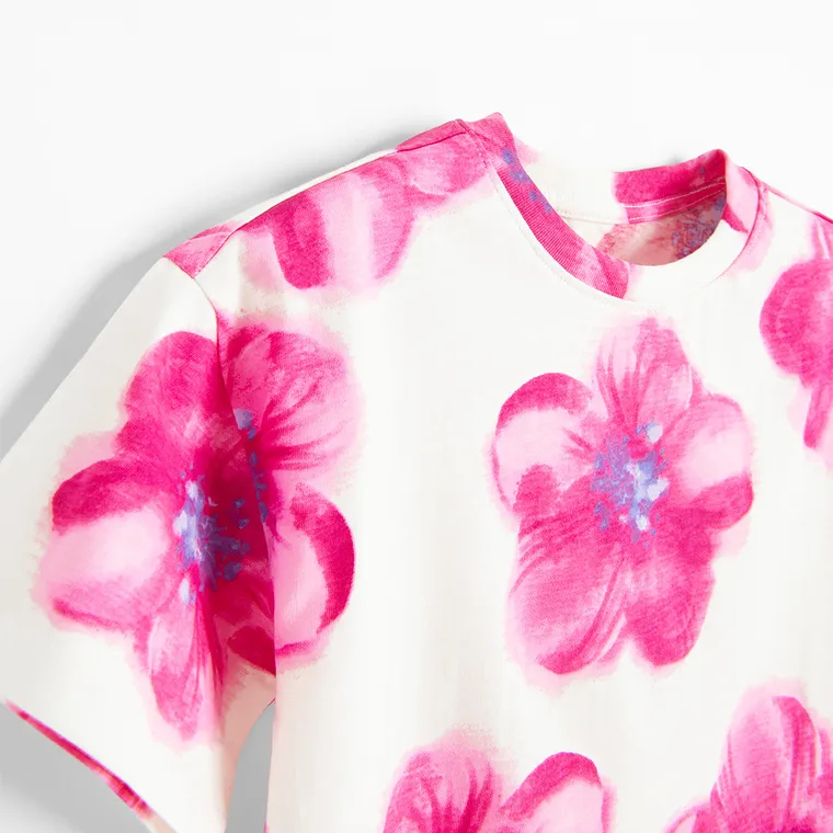 Cool Club, Tricou lejer pentru fete, alb