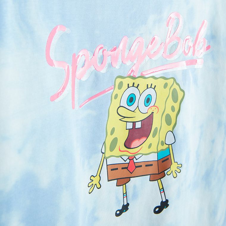 Cool Club, Tricou lejer pentru fete, mix, imprimeu SpongeBob