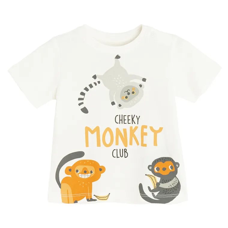 Cool Club, Tricou pentru baieti, alb