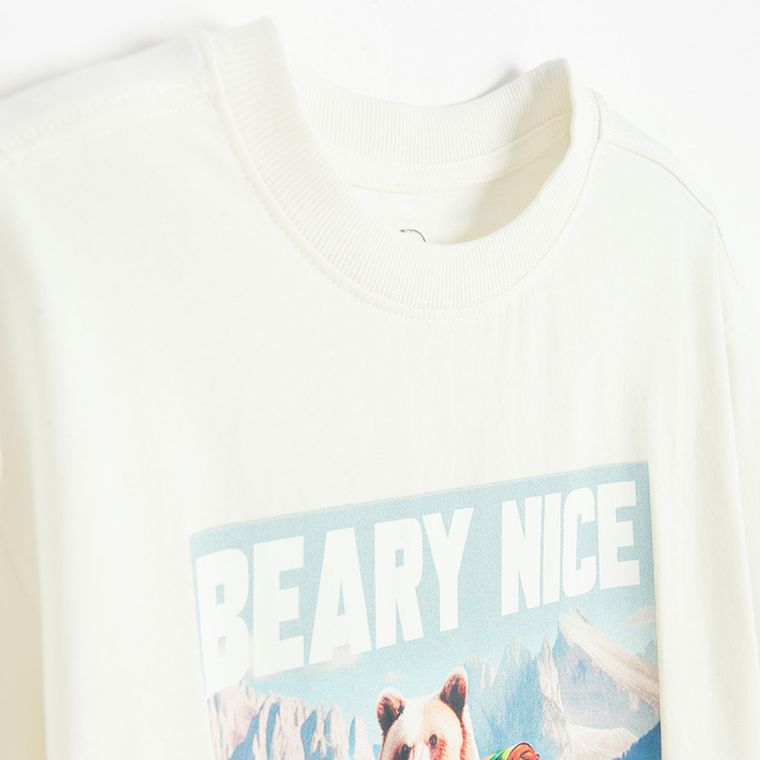 Cool Club, Tricou pentru baieti, alb