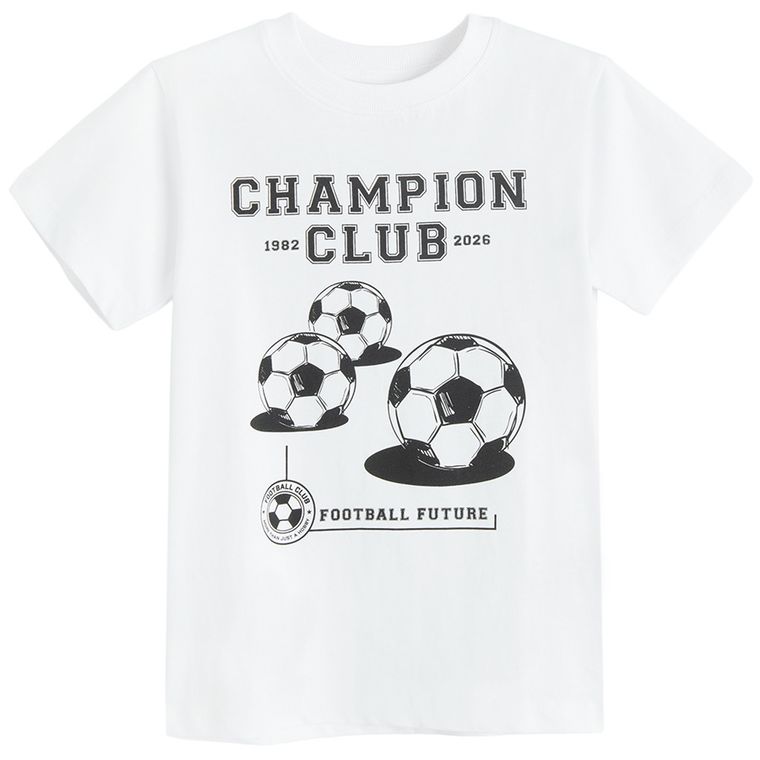 Cool Club, Tricou pentru baieti, alb