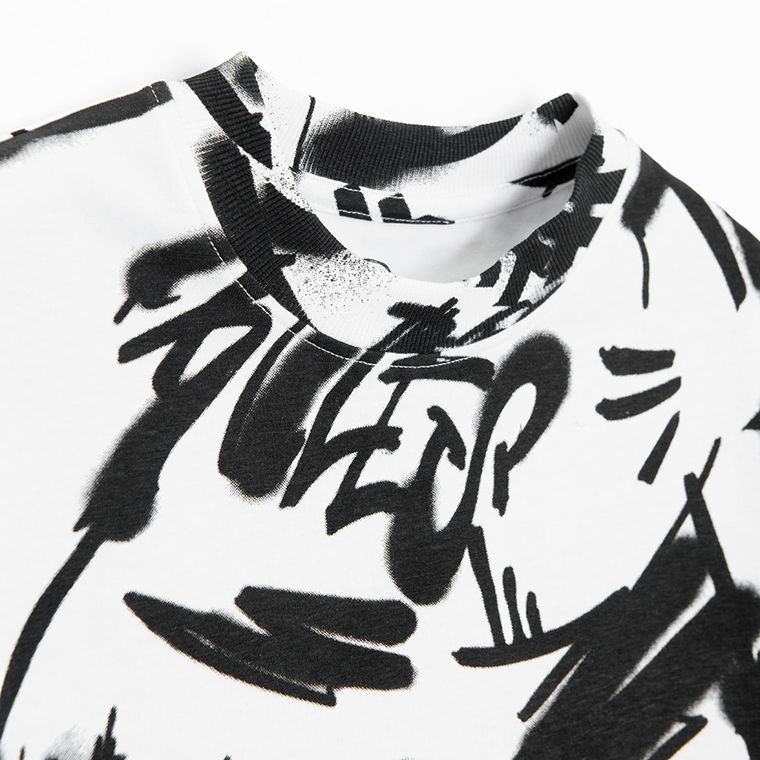 Cool Club, Tricou pentru baieti, alb