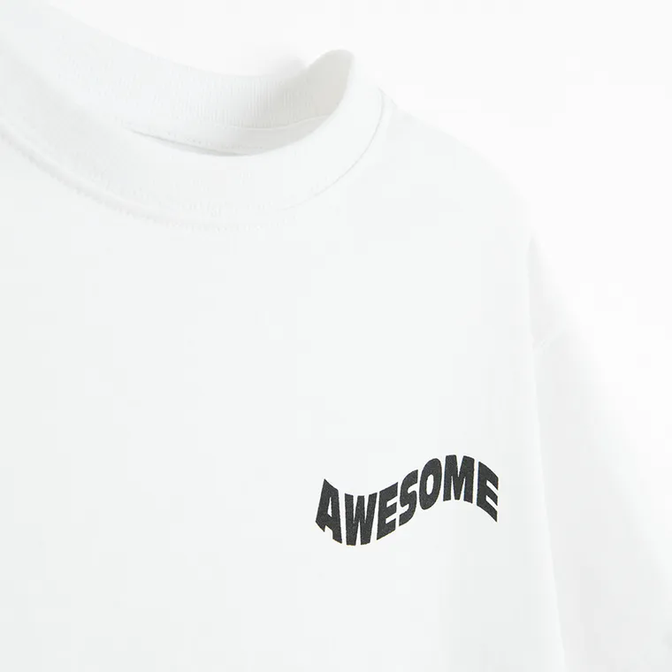 Cool Club, Tricou pentru baieti, alb