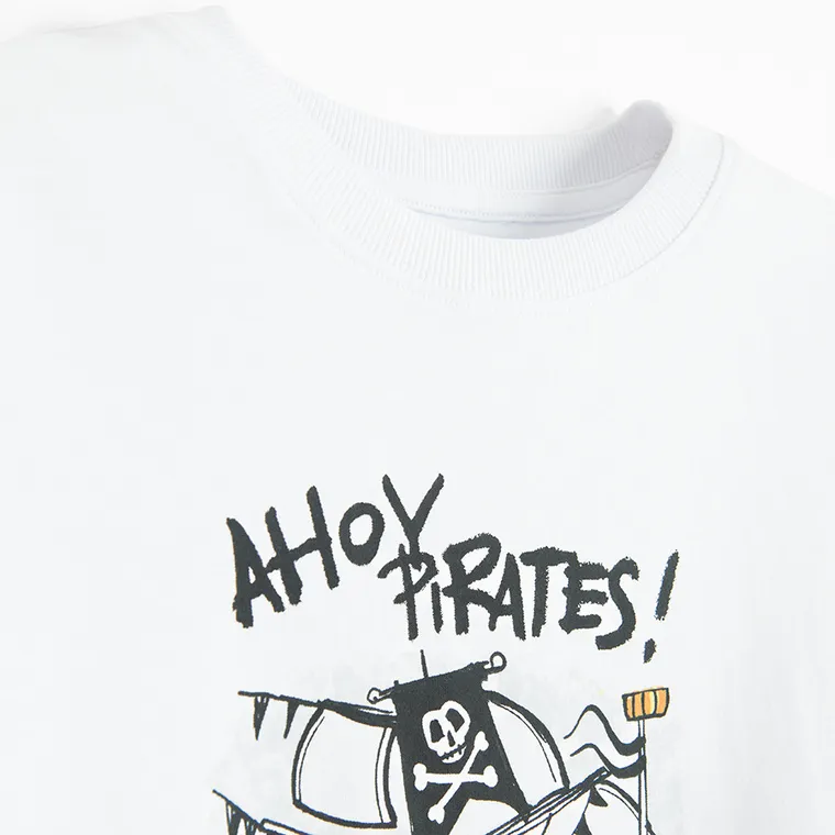 Cool Club, Tricou pentru baieti, alb