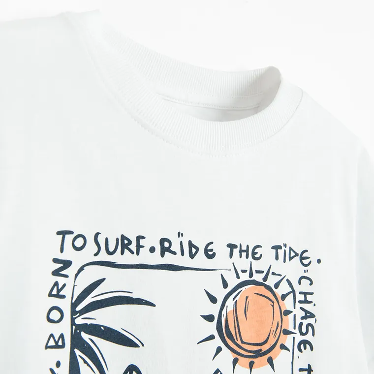 Cool Club, Tricou pentru baieti, alb