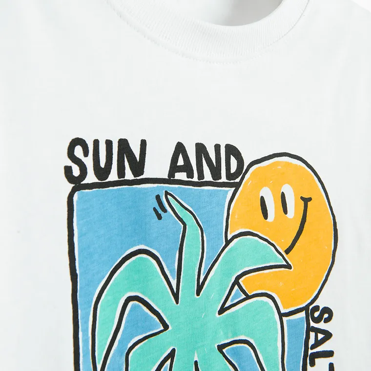 Cool Club, Tricou pentru baieti, alb