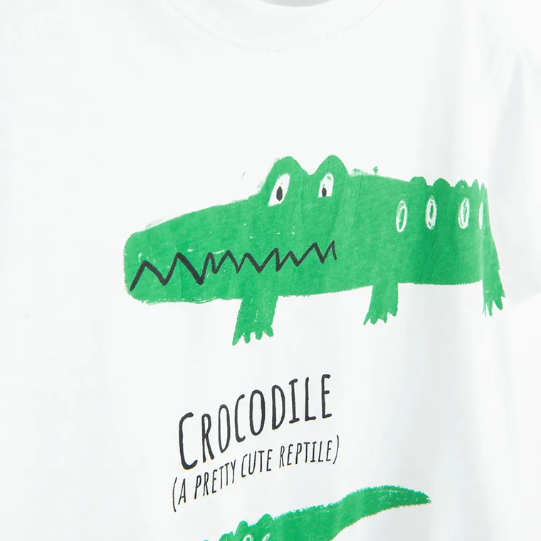 Cool Club, Tricou pentru baieti, alb